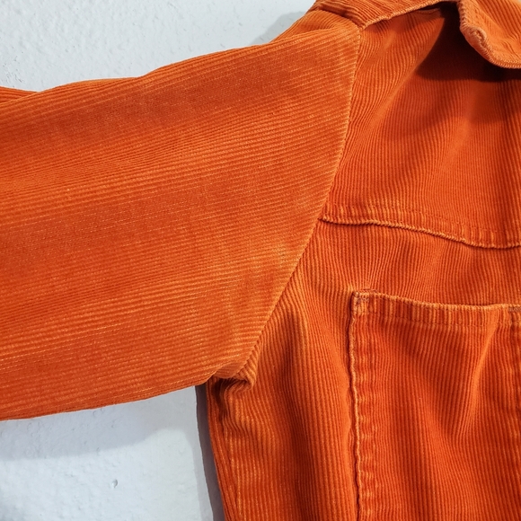 *RARE* Vintage 1970's Levi's Orange Corduroy Jacket - Picture 9 of 10
